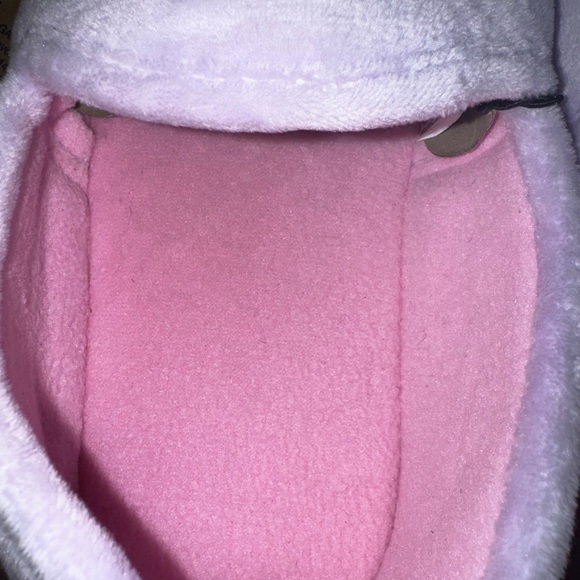 New Wonder Nation Girls Dream Big Aline Purple Slippers Size 6 - Picture 3 of 8